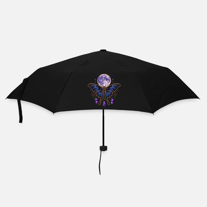 Esthétique mystique céleste des cartes de tarot - Parapluie standard - noir