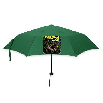 Feeding Mode Pike Fishing Design - Umbrella (small) - bottlegreen - Front