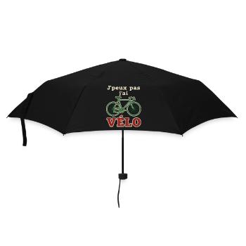 J'peux pas j'ai Vélo - Parapluie standard - noir - Devant