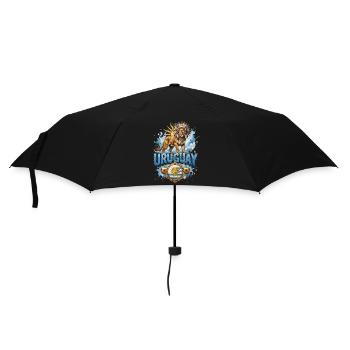 Uruguay - National Mannschaft t-shirt Vorlage  - Regenschirm (klein) - Schwarz - Vorne