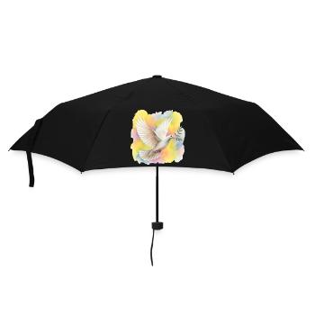 Dove of Peace - Umbrella (small) - black - Front