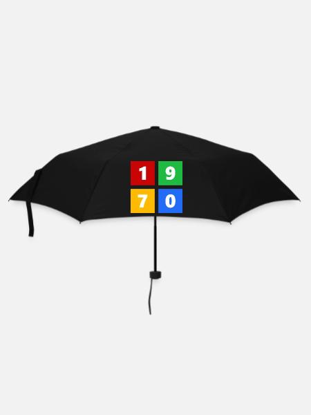 1970 - Regenschirm (klein) - Schwarz