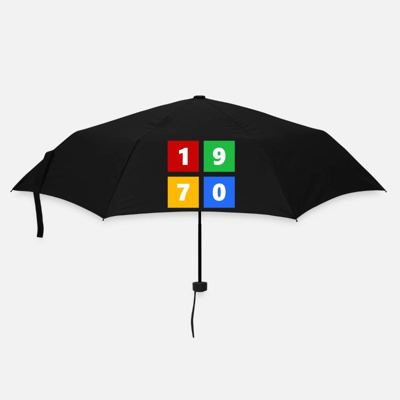 1970 - Regenschirm (klein) - Schwarz