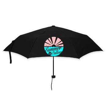 Summer Calling Sunset Splash - Umbrella (small) - black - Front