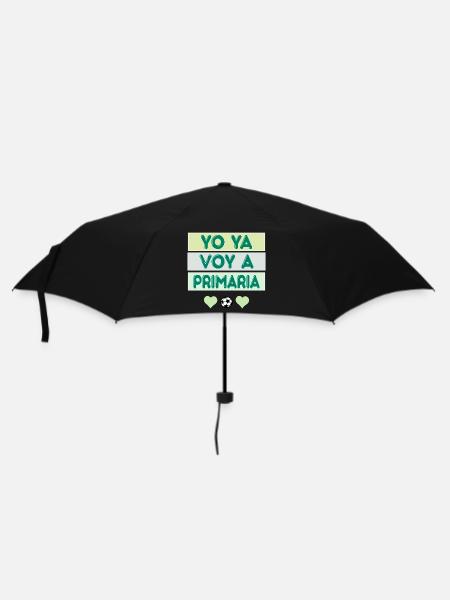 Grundschulschüler - Regenschirm (klein) - Schwarz