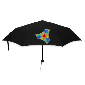 Fire Boomerang – Chaos Theory - Umbrella (small) - black - Front