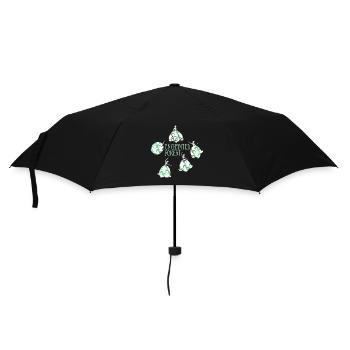 Enchanted Forest – Dancing Lily of the Valley - Umbrella (small) - black - Front