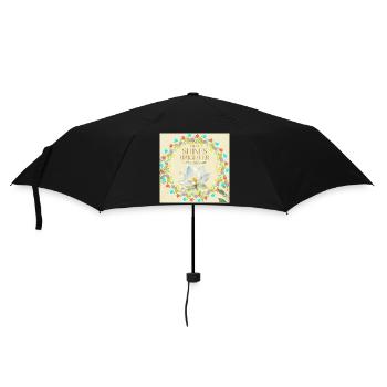 Éclat de la Lumière de l’Anneau de Fleurs - Parapluie standard - noir - Devant