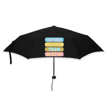 Abschied Liebes Team - Regenschirm (klein) - Schwarz - Vorne