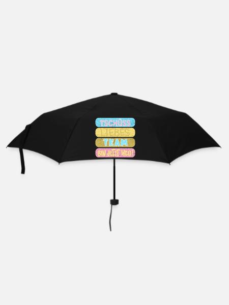 Abschied Liebes Team - Regenschirm (klein) - Schwarz