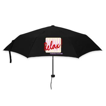 Nervous System Relax - Umbrella (small) - black - Front