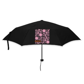 Geschenke für Freundin, Bestie - Regenschirm (klein) - Schwarz - Vorne