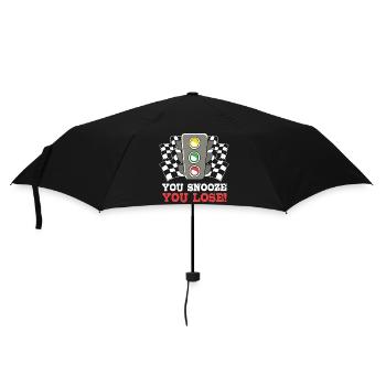 Drag Race - Regenschirm (klein) - Schwarz - Vorne