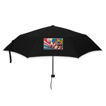 nVx Poseidon 1 - Regenschirm (klein) - Schwarz - Vorne
