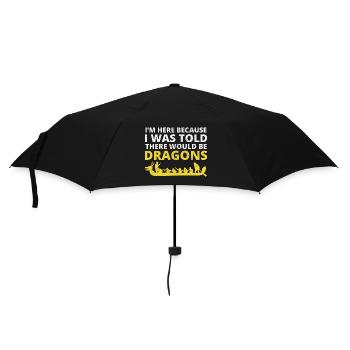 Dragon Boat Racing Crew Paddlers Water Sport - Umbrella (small) - black - Front