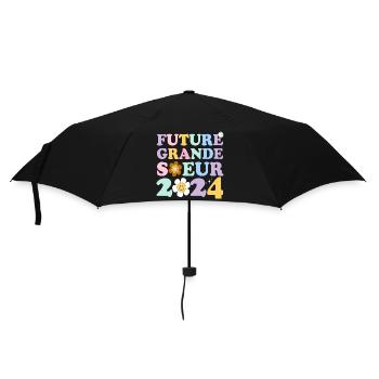 Future grande soeur 2024 bientôt grande soeur - Parapluie standard - noir - Devant