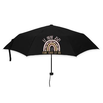 Le même zizi pour toute la vie humour EVJF cadeau - Parapluie standard - noir - Devant
