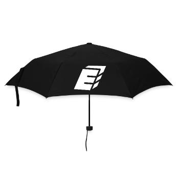 Lettre E du résumé - Parapluie standard - noir - Devant