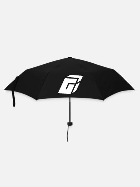 Abstract G letter - Umbrella (small) - black