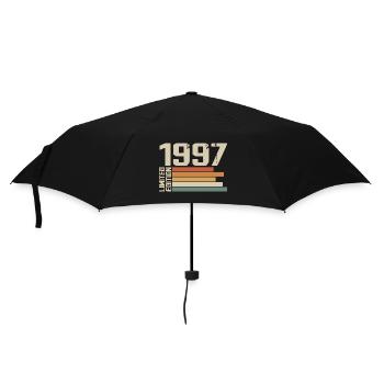 1997 Vintage - Retro 1997 Birthday Gift 1997 - Umbrella (small) - black - Front