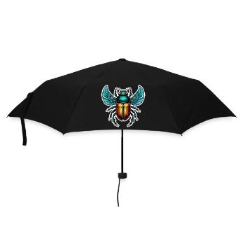 Skarabäus Neo Traditional - Regenschirm (klein) - Schwarz - Vorne