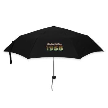 66th Birthday Limited Edition SCR 1958 - Umbrella (small) - black - Front