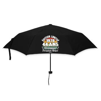 Cadeau 44 ans d'excellence / Édition limitée 1978 - Parapluie standard - noir - Devant