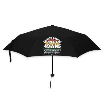 Cadeau 49 ans d'excellence / Édition limitée 1973 - Parapluie standard - noir - Devant