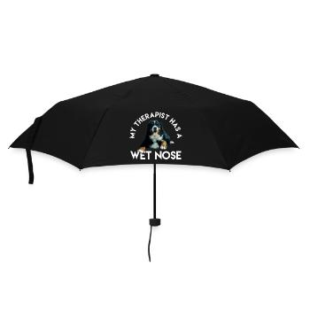 Berner Sennenhund - Regenschirm (klein) - Schwarz - Vorne