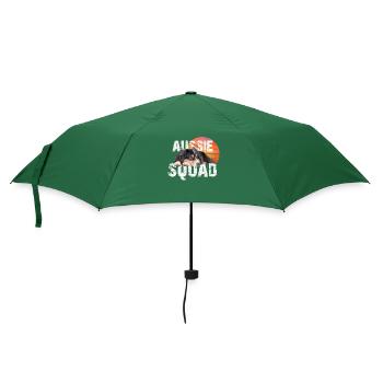 Australischer Schäferhund - Regenschirm (klein) - Flaschengrün - Vorne