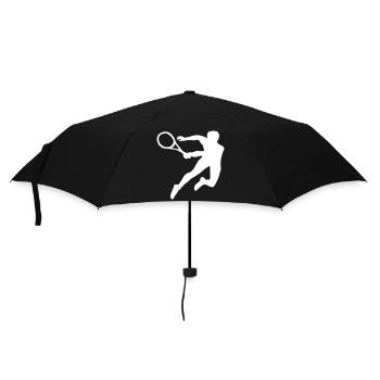tennis - Parapluie standard - noir - Devant