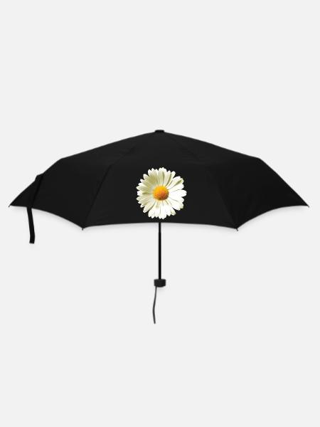 Daisies | Daisy flower power - Umbrella (small) - black