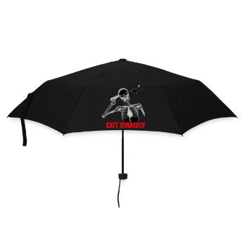 Mad crazy suicide suicide bizarre lol krass xray - Umbrella (small) - black - Front