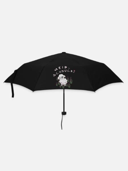Heidschnucki - Regenschirm (klein) - Schwarz