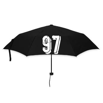 97 Number jersey - Umbrella (small) - black - Front