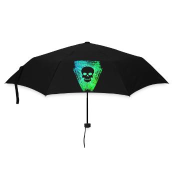 Skull 2 E 5 - Umbrella (small) - black - Front