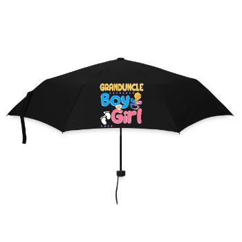 Pink or Blue Granduncle Loves You Best Uncle Ever - Regenschirm (klein) - Schwarz - Vorne