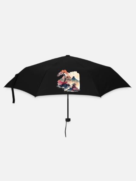 Japanese Art - Umbrella (small) - black