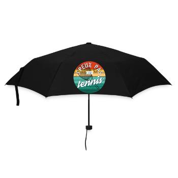 J'Peux Pas J'Ai Tennis - Parapluie standard - noir - Devant
