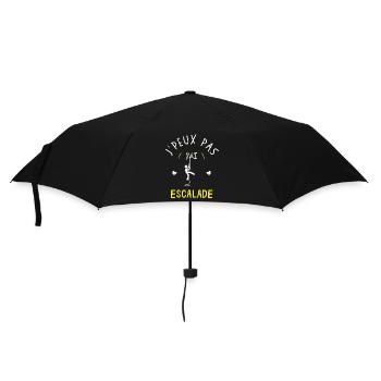 Cadeau Je peux pas j'ai escalade - Parapluie standard - noir - Devant