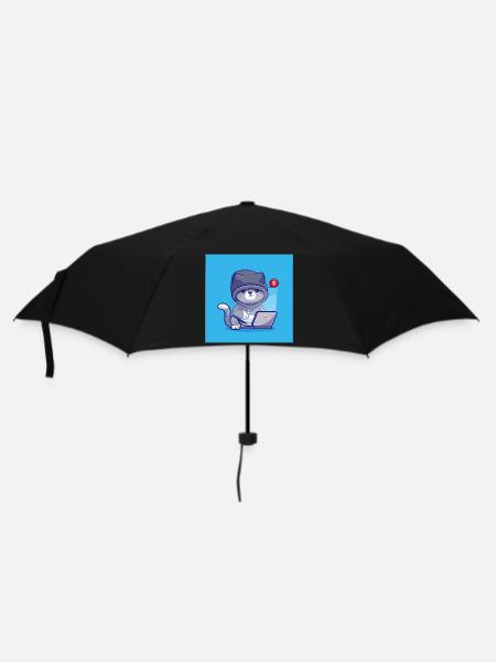 hacker design - Parapluie standard - noir