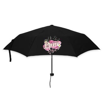 lush Mother's Day bouquet with cloves - Umbrella (small) - black - Front