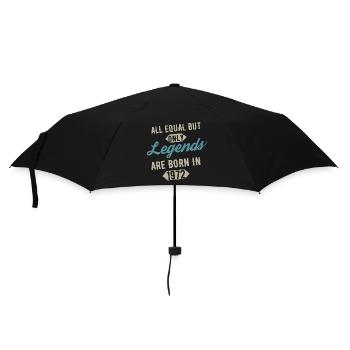 Legenden werden im Jubiläum 1972 geboren - Regenschirm (klein) - Schwarz - Vorne