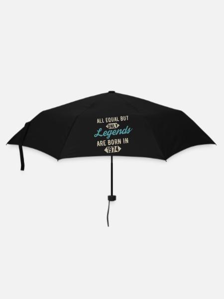 Legends are born in 1974 anniversary - Umbrella (small) - black