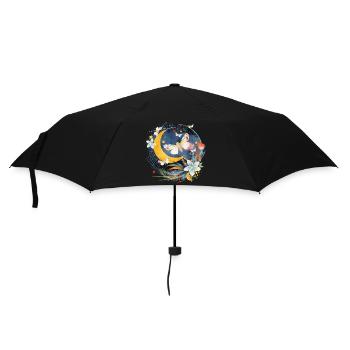 rare exotic butterflies in the moonlight - Umbrella (small) - black - Front