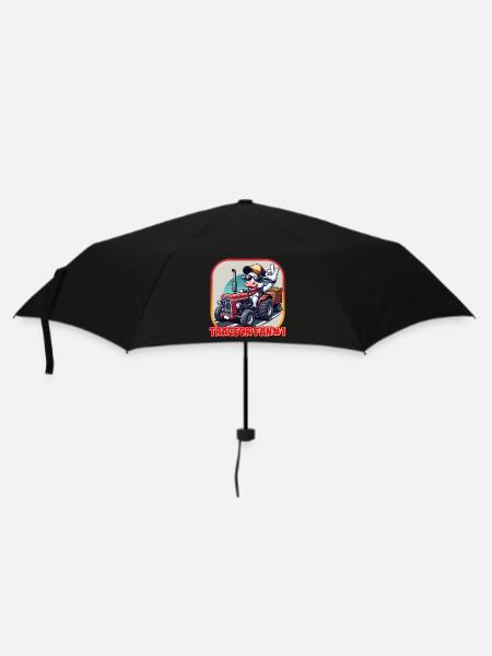 Tractor Fan #1 - Umbrella (small) - black