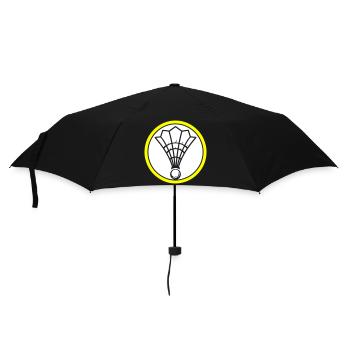 Équipe symbole du badminton - Parapluie standard - noir - Devant