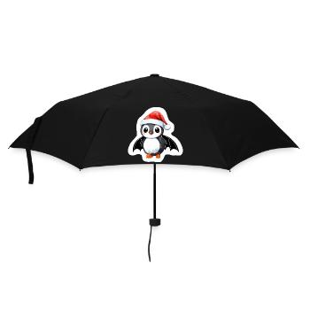Noël de chauve-souris - Parapluie standard - noir - Devant