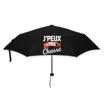 J peux pas j ai Chasse - Parapluie standard - noir - Devant