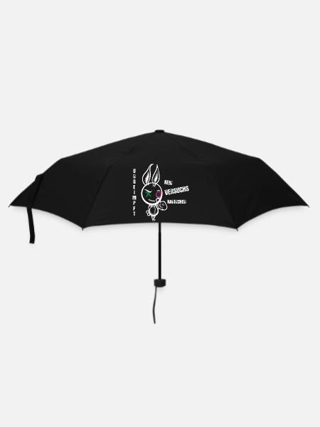 Patchbunny Kämpfer - Regenschirm (klein) - Schwarz